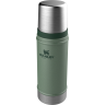 Термос Stanley Classic 0,47 л, тёмно-зелёный (10-01228-072)