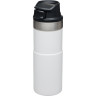 Термокружка Stanley Classic Trigger Action 0,47 л, белая